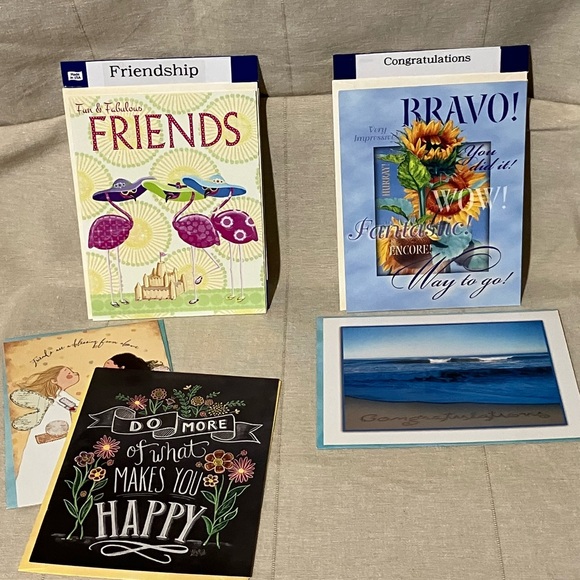 Leanin' Tree Greeting Cards 20 All Occasion Assorted Variety W/ Dividers NOS - Picture 3 of 8